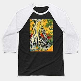 The Great Waterfall Japanese painting Baseball T-Shirt